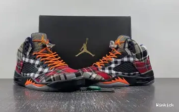 5 RETRO AIR 'PLAID' GS FD4814-008 JORDAN 0705